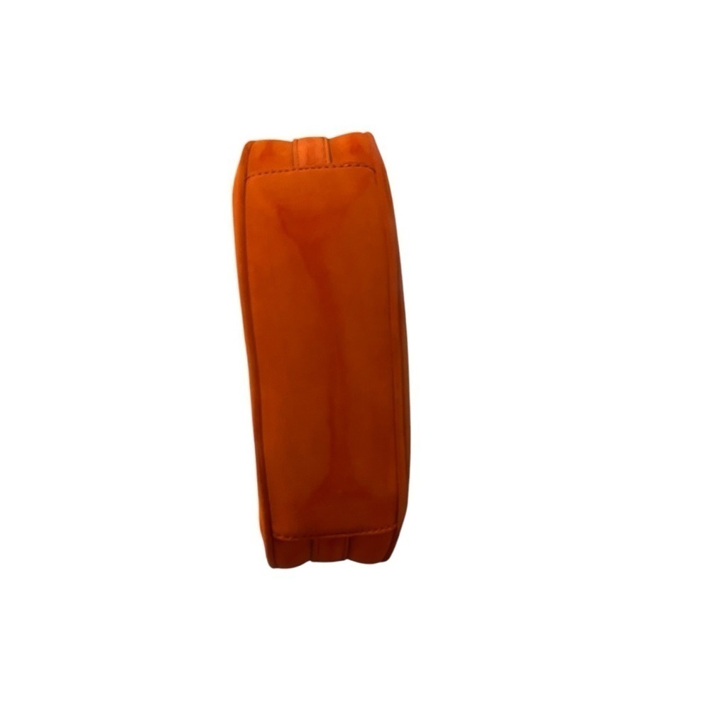 Nanette Lepore rust dusty orange baguette shoulder crescent bag custom dyed - Picture 2 of 4